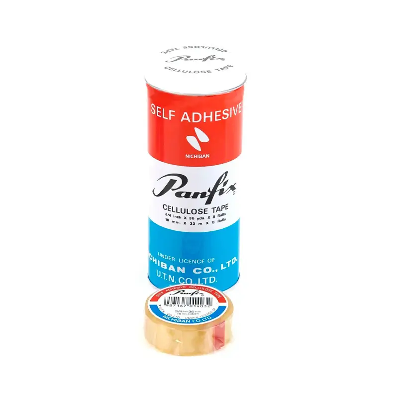 Panfix Selofan Bant 19mmx33metre x 8 Li Teneke Kutu