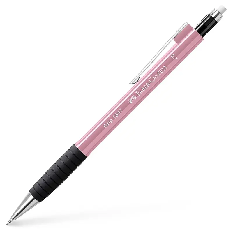 Faber-Castell Grip 1347 Versatil Kalem 0.7mm Pastel Pembe x 12 Li Kutu