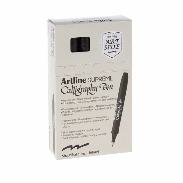 Artline Supreme EPF-241 Kaligrafi Kalemi 1.0 mm Siyah 12 Li Kutu