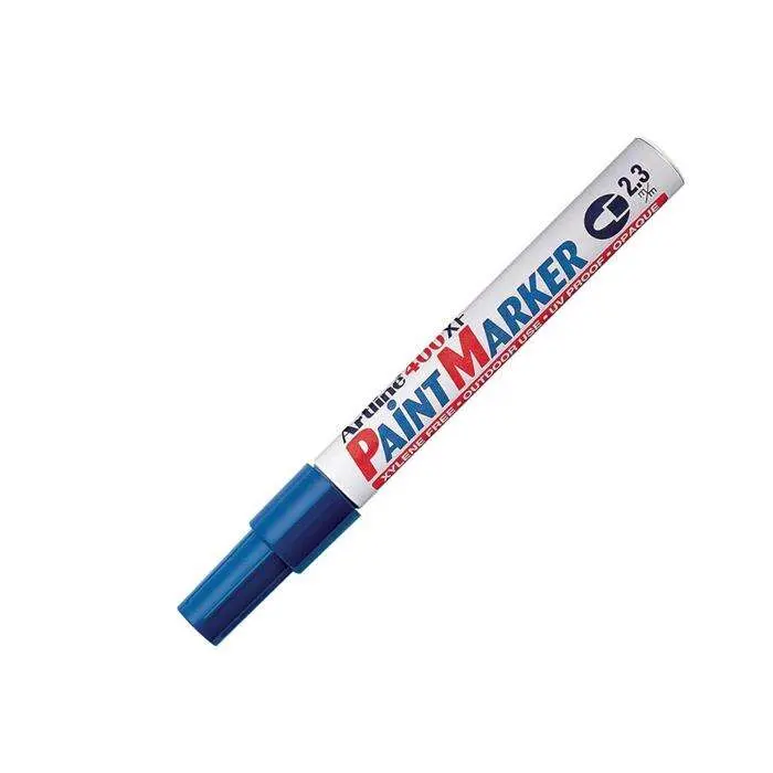 Artline 400XF Paint Marker Çok Amaçlı Boyama Markörü 2.3 mm Mavi 12 Li Kutu