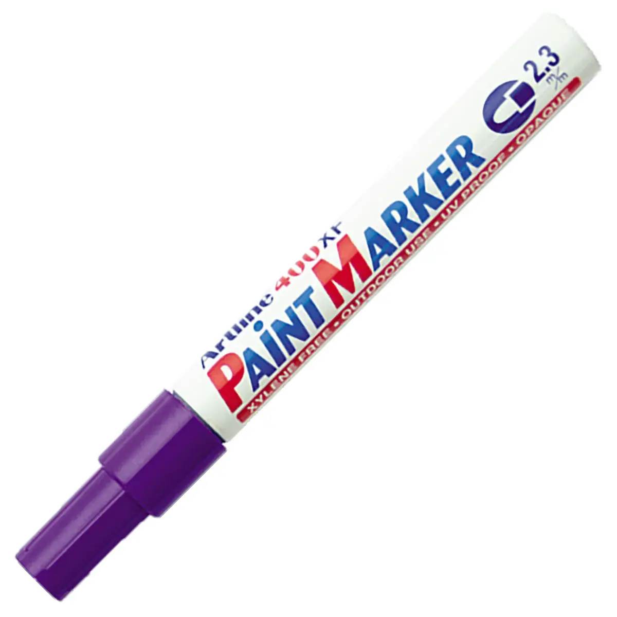 Artline 400XF Paint Marker Çok Amaçlı Boyama Markörü 2.3 mm Mor 12 Li Kutu