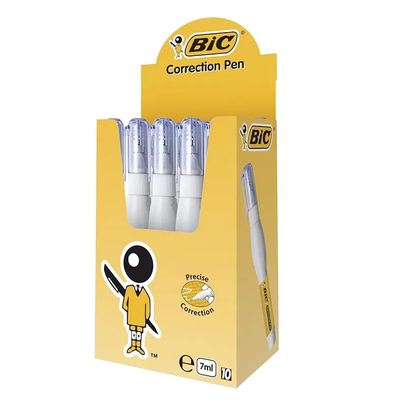 Bic Kalem Tipi Düzeltici ( Silici ) 7 ML 10 Lu Kutu