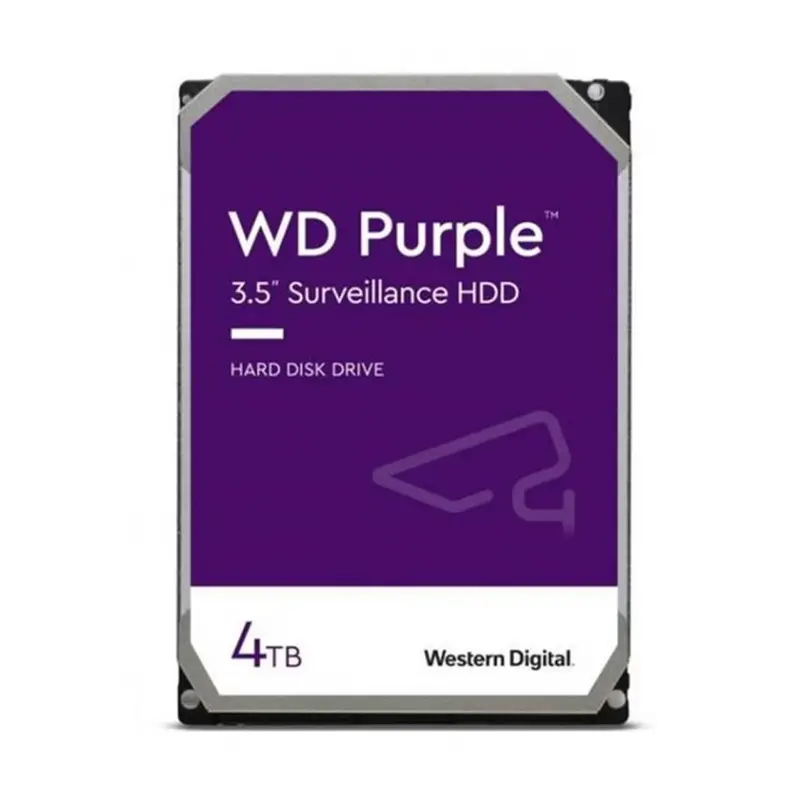 WD Purple WD23PURZ Sabit Dahili Harddisk (HDD) 3.5 Inch 256 Mb Cache 5400 Rpm 4 TB