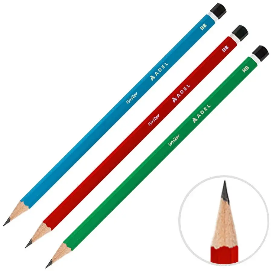 Adel Writer Mercanlı Kurşun Kalem HB x 144 Lü Paket