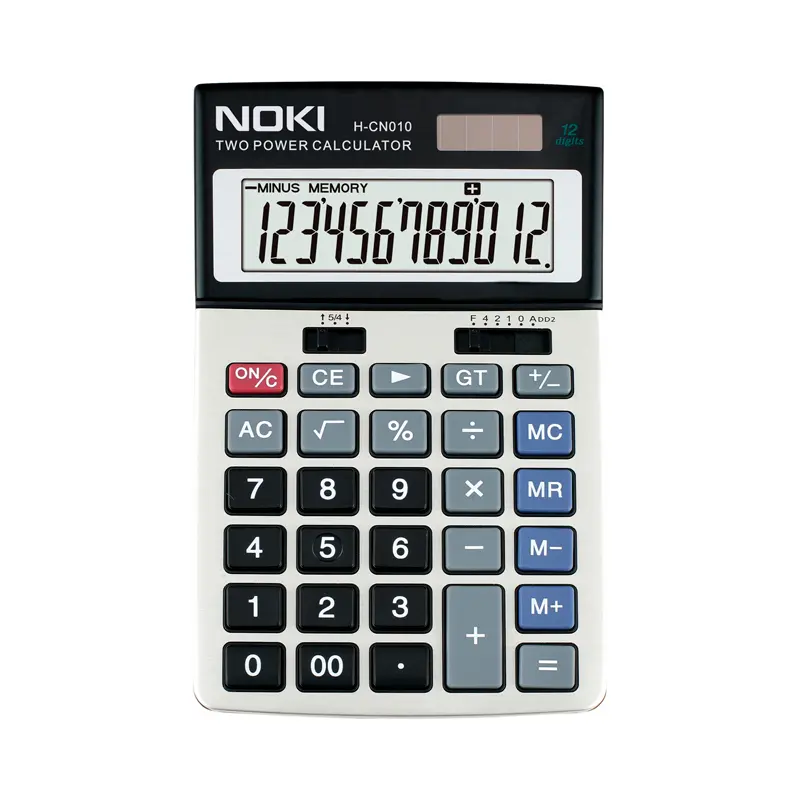 Noki H-CN010 Masaüstü Hesap Makinesi 12 Hane