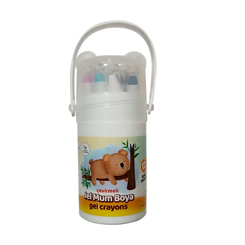 Nova Color NC-2150 Çevirmeli Jel Mum Boya 12 Renk