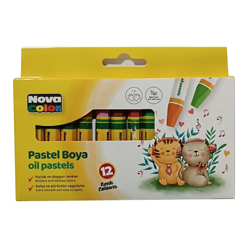 Nova Color NC-2155 Pastel Boya 12 Renk