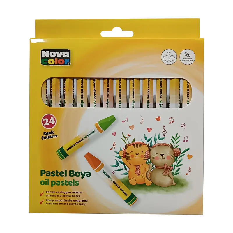 Nova Color NC-2156 Pastel Boya 24 Renk