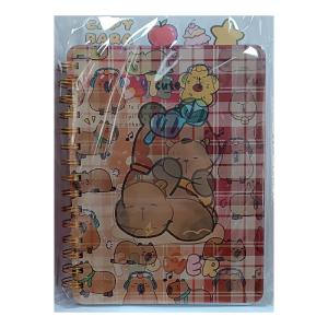 Misyon CapyBara Spiralil 3D Ayraçlı Defter A5