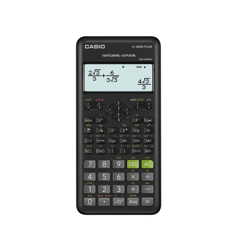 Casio FX-82ES PLUS 2nd Edition Bilimsel Hesap Makinesi