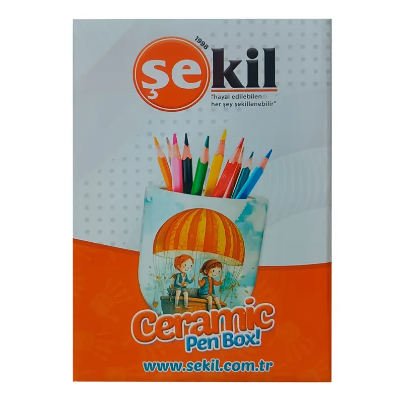 Şekil Seramik Kalemlik Boyama Seti