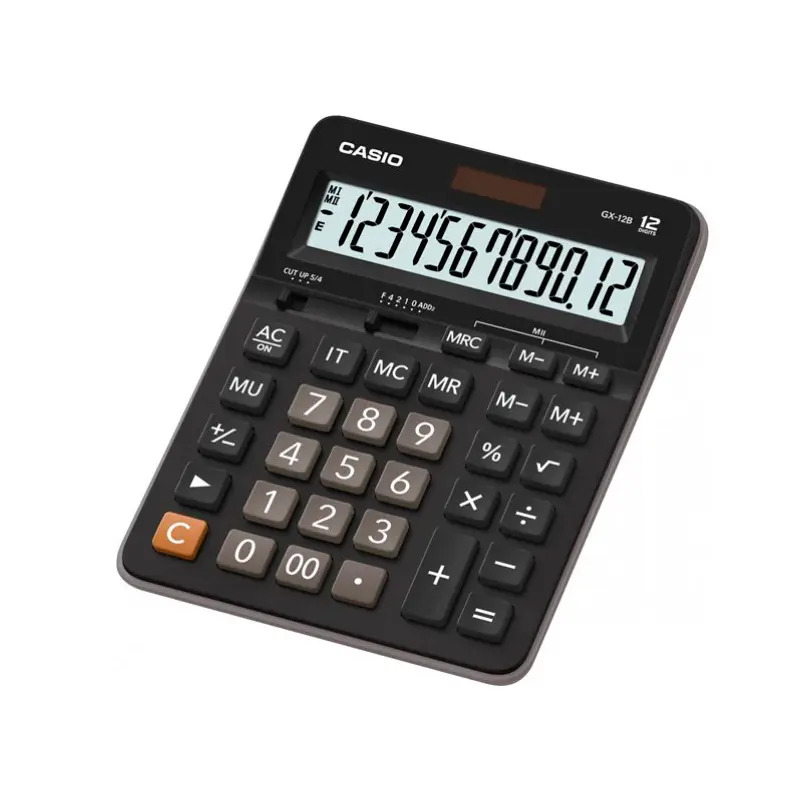 Casio GX-12B Masaüstü Hesap Makinesi 12 Hane