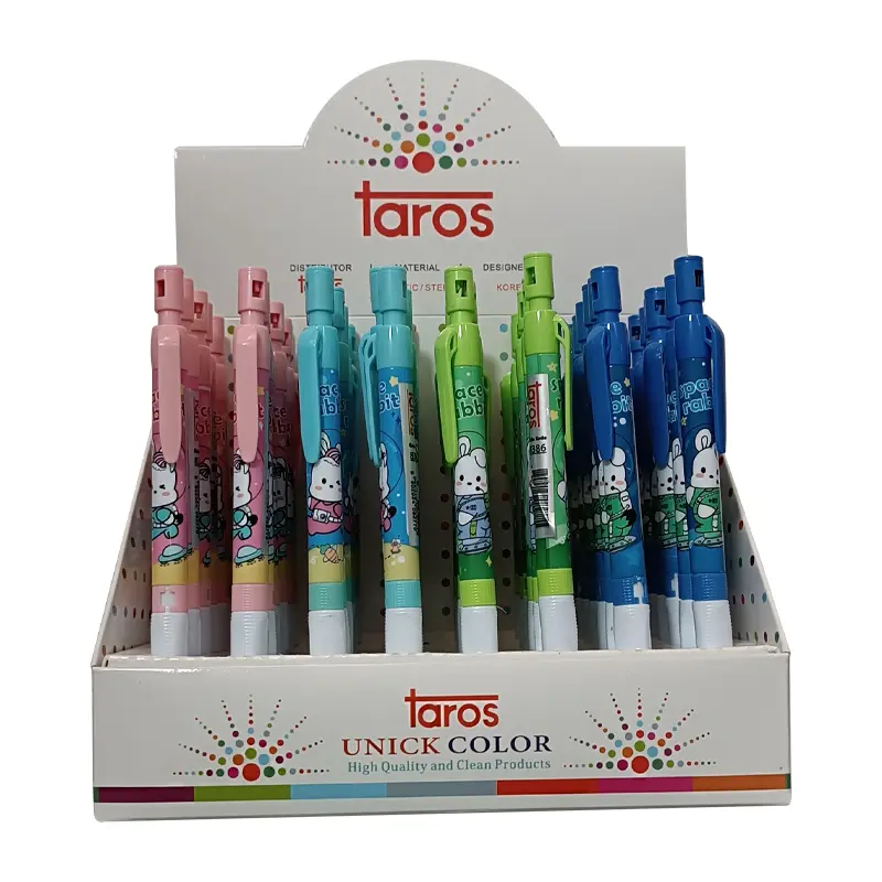 Taros Unick Color 8386 Rabbit 2.0mm Uçlu Versatil Kalem x 48 Li Stand