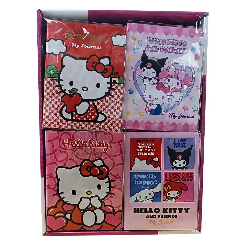 Hello Kitty Mini Journal Günlük 128 Sayfa 80 Gr. A6 x 16 Lı Display