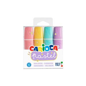 Carioca Pastel Renkler Fosforlu Kalem 4 Renk