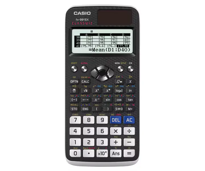 Casio FX-991EX Standart Bilimsel Hesap Makinesi 552 Fonksiyonlu 10+2 Basamak