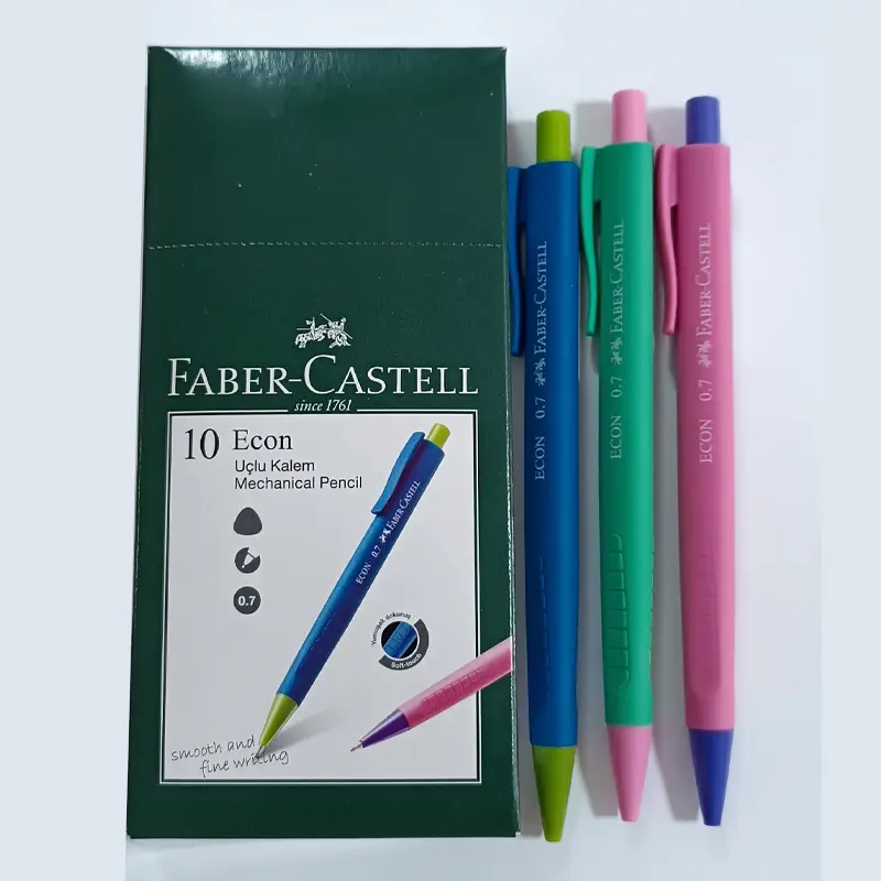 Faber-Castell 135116 Econ Soft Touch Combo Versatil Kalem 0.7mm x 10 Lu Kutu