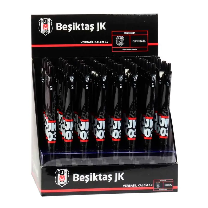 Timon 468068 Beşiktaş Non-Stop Versatil Kalem 0.7mm x 40 Lı Stand
