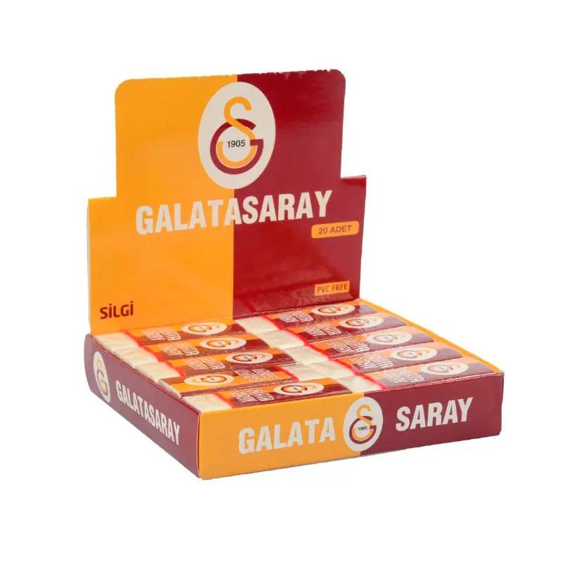 Timon 469338 Galatasaray Standart Beyaz Silgi x 20 Li Paket