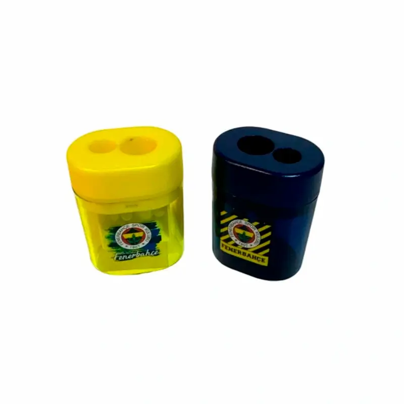 Timon 581973 Fenerbahçe Çift Bıçaklı Oval Kalemtraş x 36 Lı Stand
