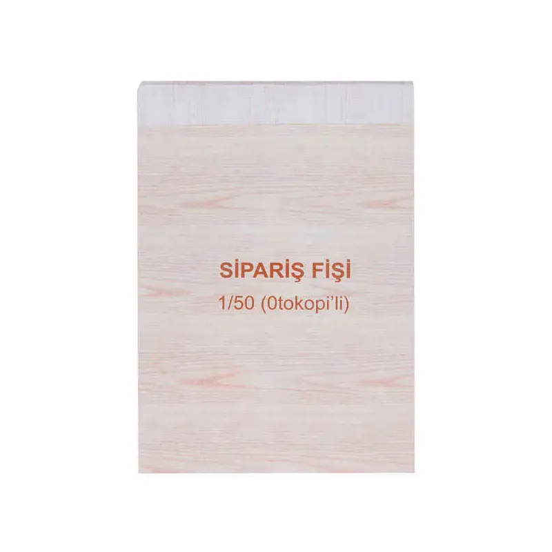 Dilman Sipariş Fişi 95x135mm 1/50 2 Nüsha Otokopili 12 Li Paket