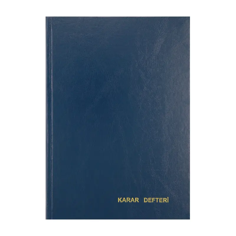 Dilman Karar Defteri Ciltli 22.5x32cm 96 Yaprak Numaralı