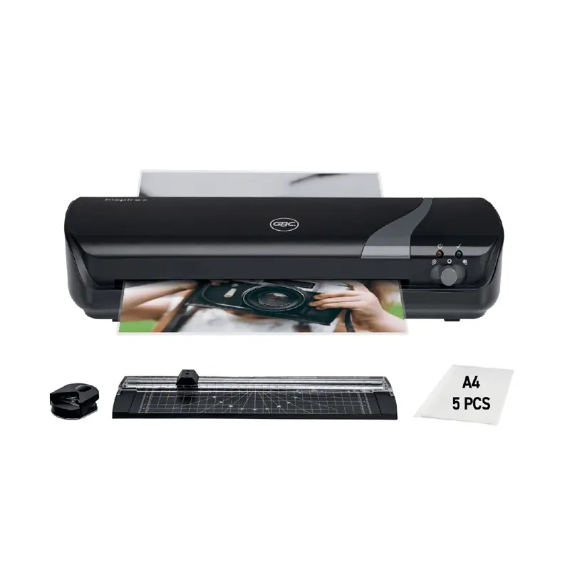 GBC 4410036 Inspire Laminasyon Makinesi Seti +A4 Craft Siyah