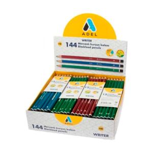Adel Writer Mercanlı Kurşun Kalem HB 144 Lü Kutu