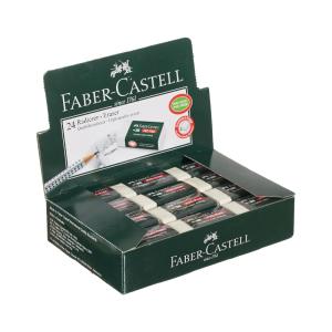 Faber-Castell 7085 Beyaz Silgi 20 Li Kutu