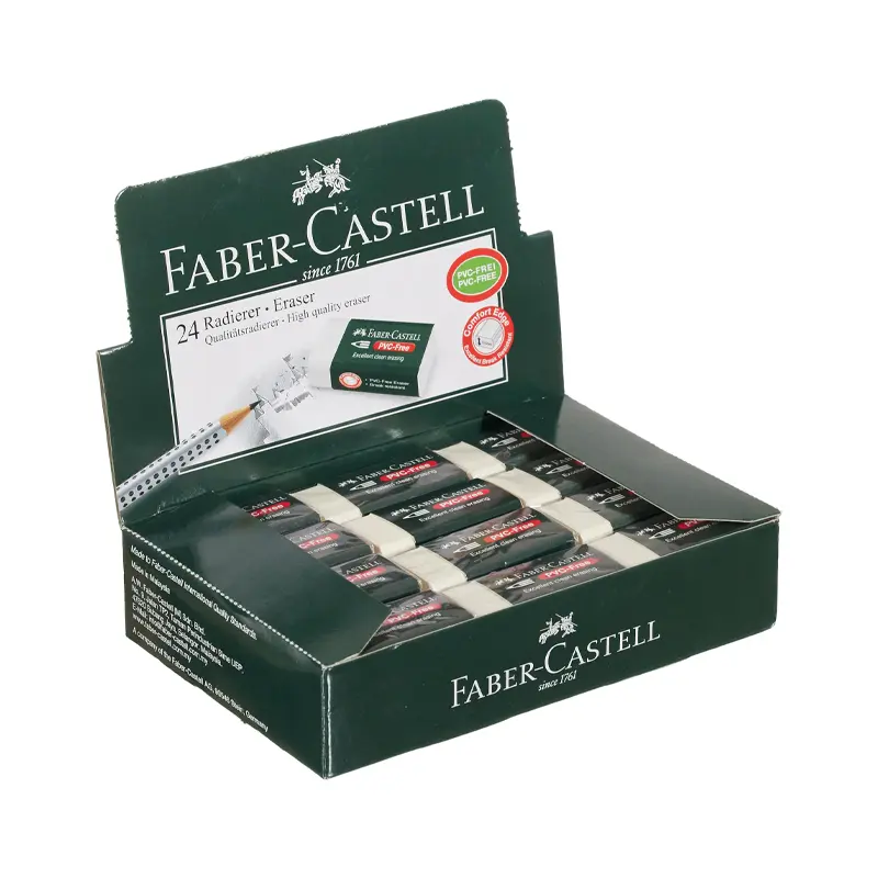 Faber-Castell 7085 Beyaz Silgi 20 Li Kutu