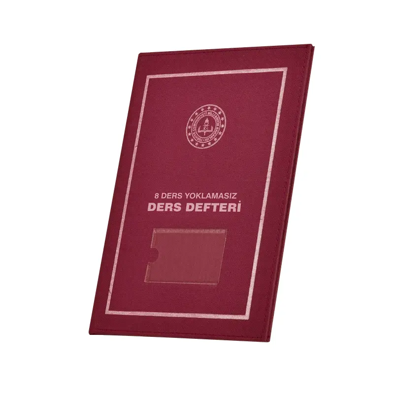 Gülpaş İmperteks Kapak 25x35cm 8 Ders Yoklamasız Ders Defteri
