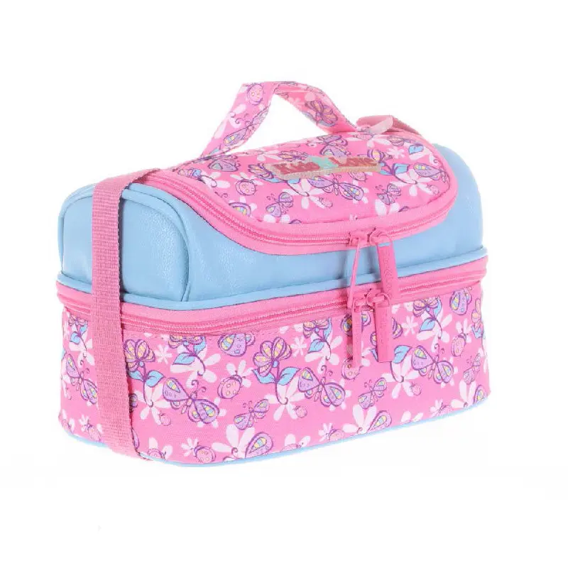 Kaukko L7106 Kids & Love Beslenme Çantası Rubber Butterfly