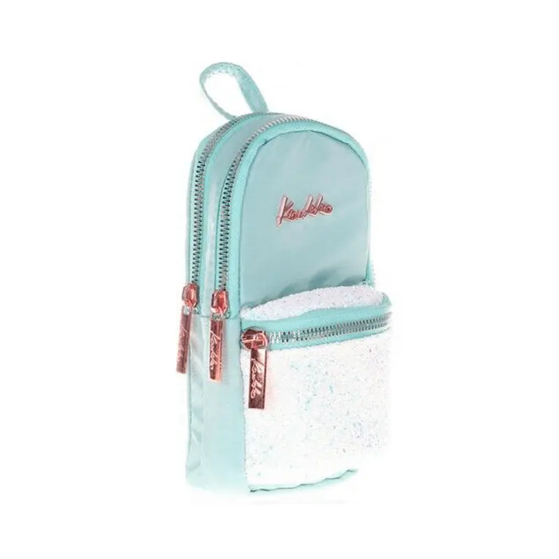 Kaukko K2470 Bright Junior Bag Kalem Çantası Taşlı Ocean