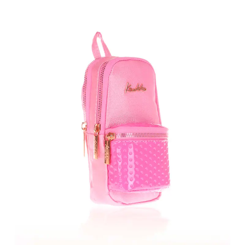 Kaukko K2483 Magic Dreams Junior Bag Kalem Çantası Simli Pembe