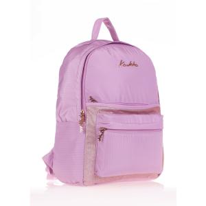 Kaukko K1537 Magical Simli Lila Okul Sırt Çantası