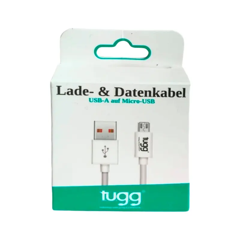 Tugg 104603 Germany Şarj ve Veri Kablosu Micro USB-A Hızlı 1 Metre