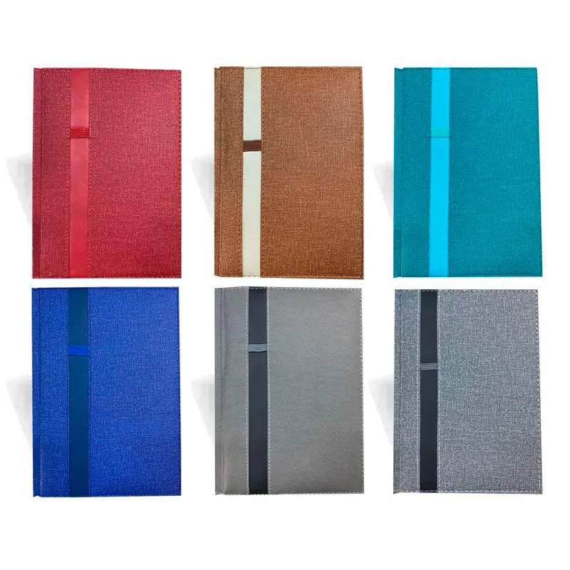 Liz 7180Ç Thermo Deri Kalemlikli Kapak Defter 14x20cm 168 Yaprak Çizgili