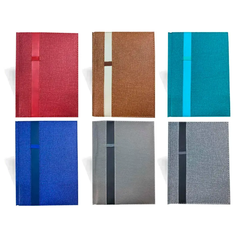 Liz Thermo Deri Kalemlikli Kapak Defter 17x24cm 168 Yaprak Çizgili
