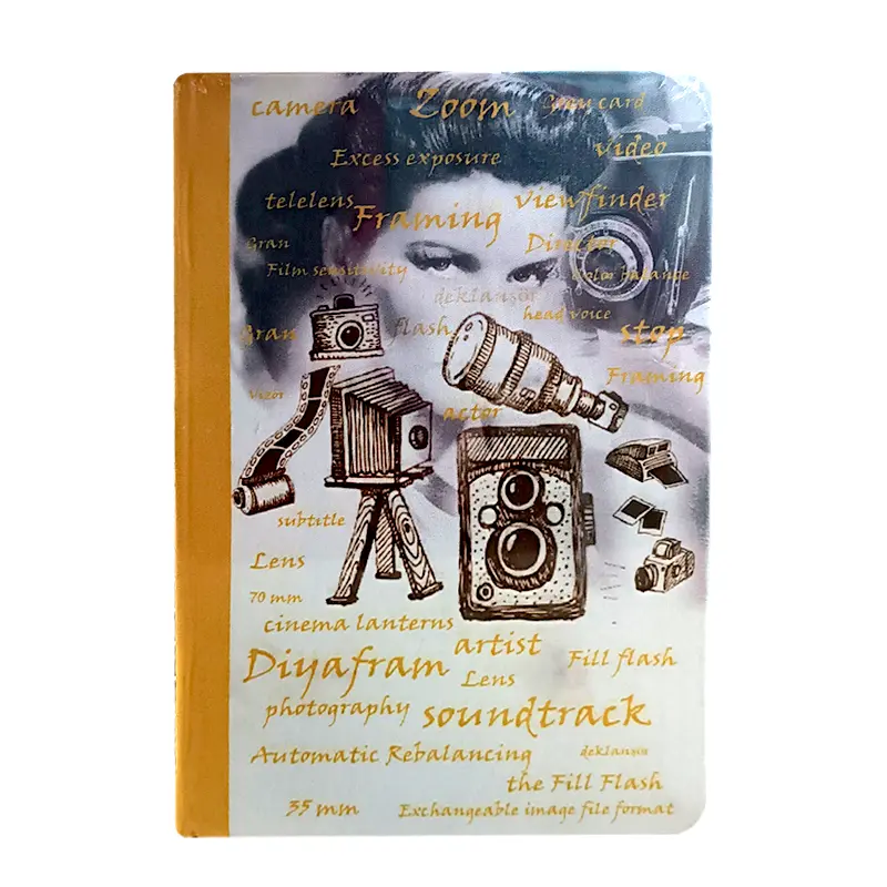 Liz Emprime Baskılı Sert Kapak Defter 14x20cm 96 Yaprak Kareli