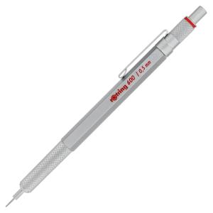 Rotring 600 Metal Gövde Mekanik ( Versatil ) Kurşun Kalem Krom 0.7mm