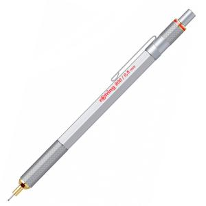Rotring 800 Metal Gövde Mekanik ( Versatil ) Kurşun Kalem Krom 0.5mm