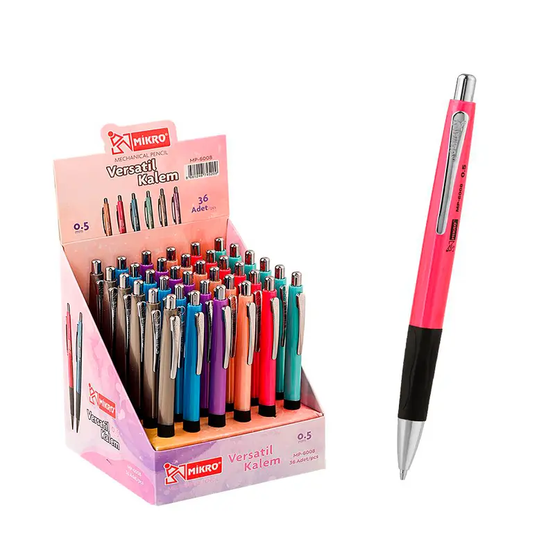 Mikro MP-6008 Versatil Kalem 0.5mm 36 Lı Stand