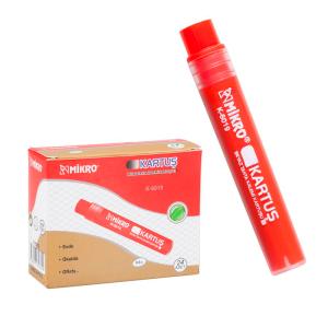 Mikro K-6019 Beyaz Tahta Kalemi Kartuşu Kırmızı 24 Lü Kutu