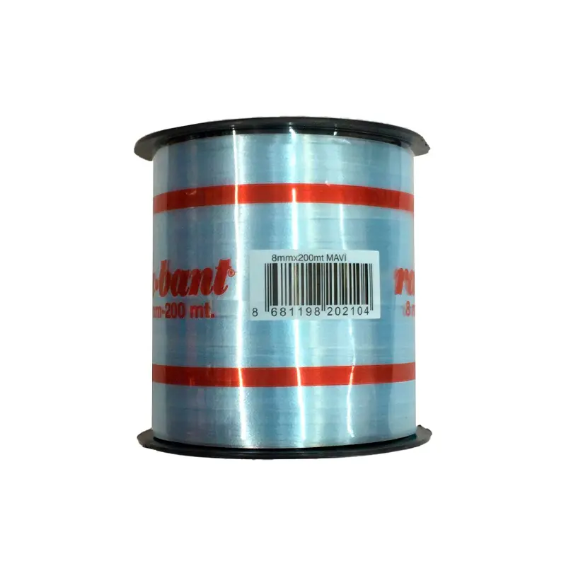 Nedi Rafya ( Rabant ) 8mm x 200 Metre Açık Mavi