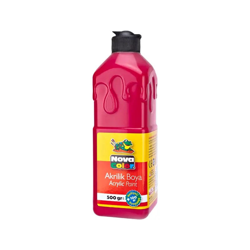 Nova Color Akrilik Boya 500 Gr. Kırmızı