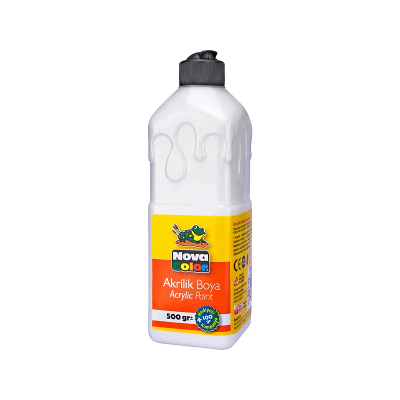 Nova Color Akrilik Boya 500 Gr. Beyaz