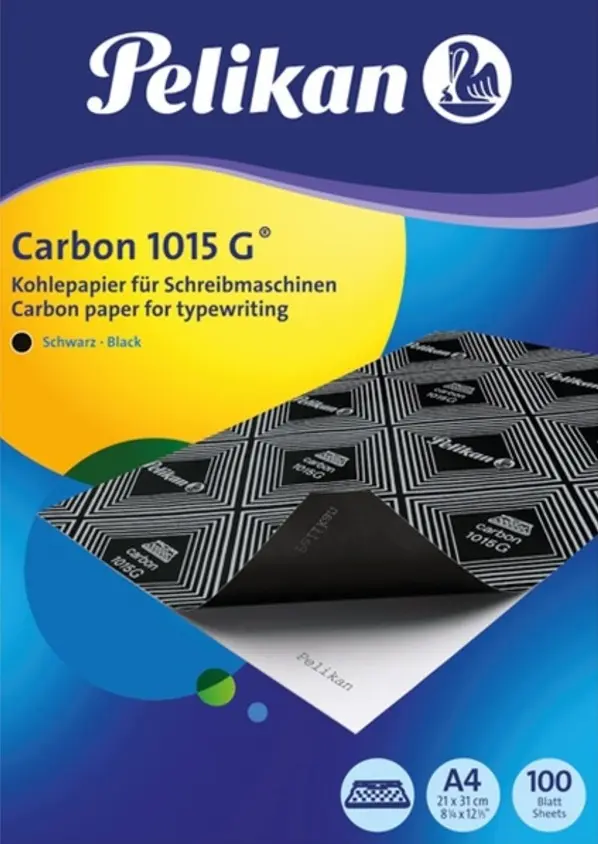 Pelikan 1015G Hand Siyah Karbon Kağıdı 100 Lü Paket