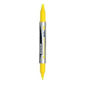 Pentel HL07 Flexoffice Çift Taraflı Fosforlu Kalem 4mm-1mm Sarı 12 Li Kutu