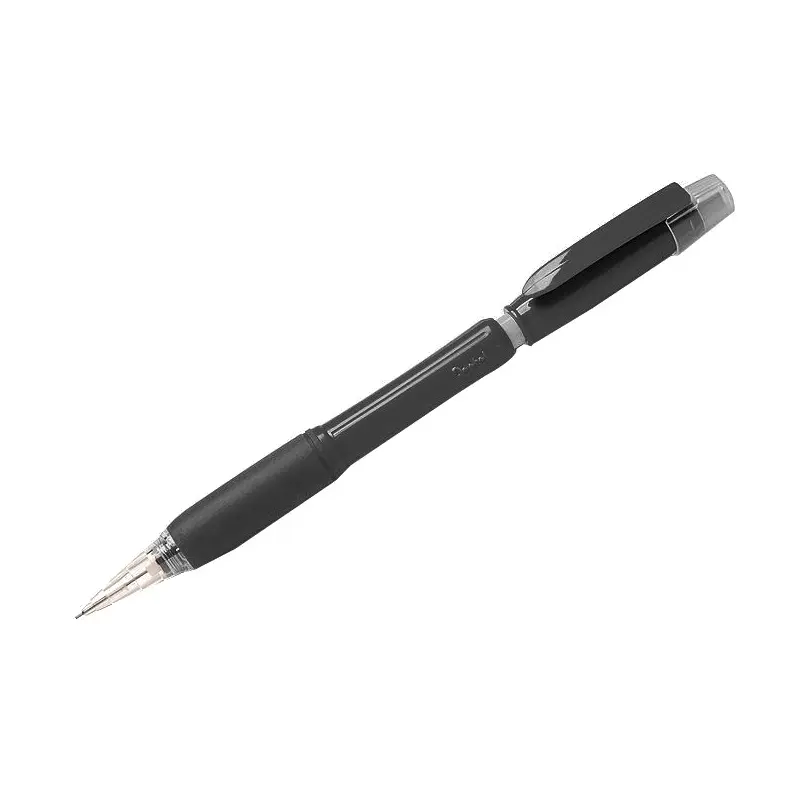 Pentel AX125 Kauçuk Tutaçlı Versatil Kalem Siyah Gövde 0.5mm 12 Li Kutu