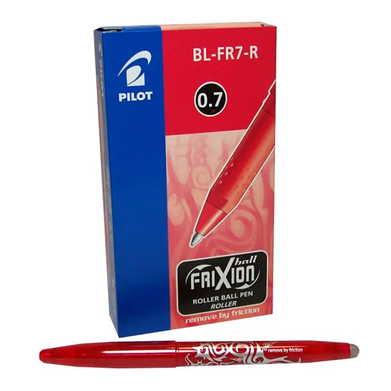 Pilot Frixion Ball Silinebilir Roller Kalem 0.7 mm Kırmızı 12 Li Kutu